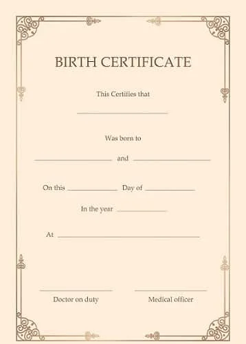 Birth Certificate Translation