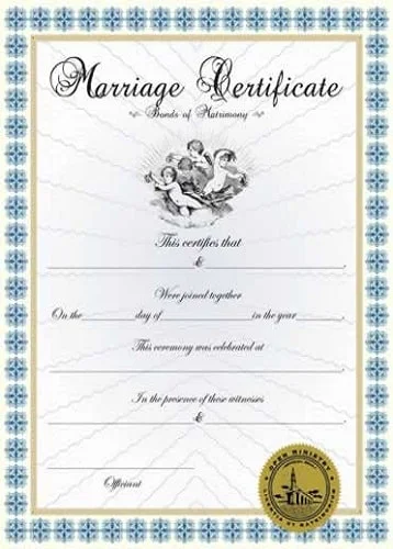 marriage certificate translation